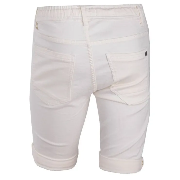 PANAME BROTHERS Bermuda à cordes élastiqué Homme BLANC ECRU Best