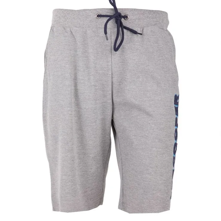 LEE COOPER Bermuda avec cordon de serrage brodé logo Homme GRIS New