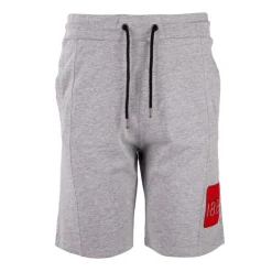 CERRUTI Bermuda baltoni logo floqué Homme GRIS CLAIR Discount