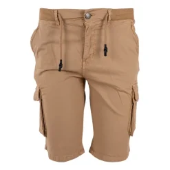 PANAME BROTHERS Bermuda basile cargo délavé Homme BEIGE New