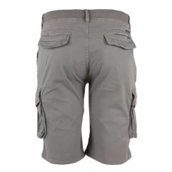 PANAME BROTHERS Bermuda basile cargo délavé Homme GRIS CLAIR Online