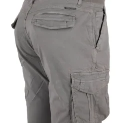 PANAME BROTHERS Bermuda basile cargo délavé Homme GRIS CLAIR Online