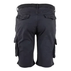 PANAME BROTHERS Bermuda basile cargo délavé Homme BLEU FONCE Online