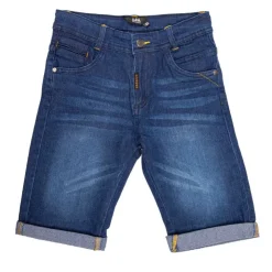 ELEVEN PARIS Bermuda bleu brut Enfant BLEU FONCE