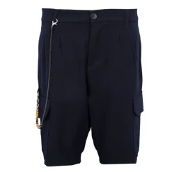 IMPERIAL Bermuda cargo avec chaine à perles midnight blue Homme BLEU FONCE