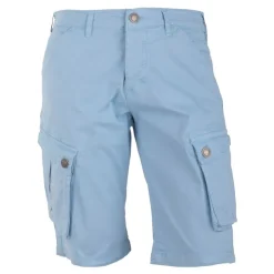 PANAME BROTHERS Bermuda cargo poches latérales Homme BLEU CLAIR Online