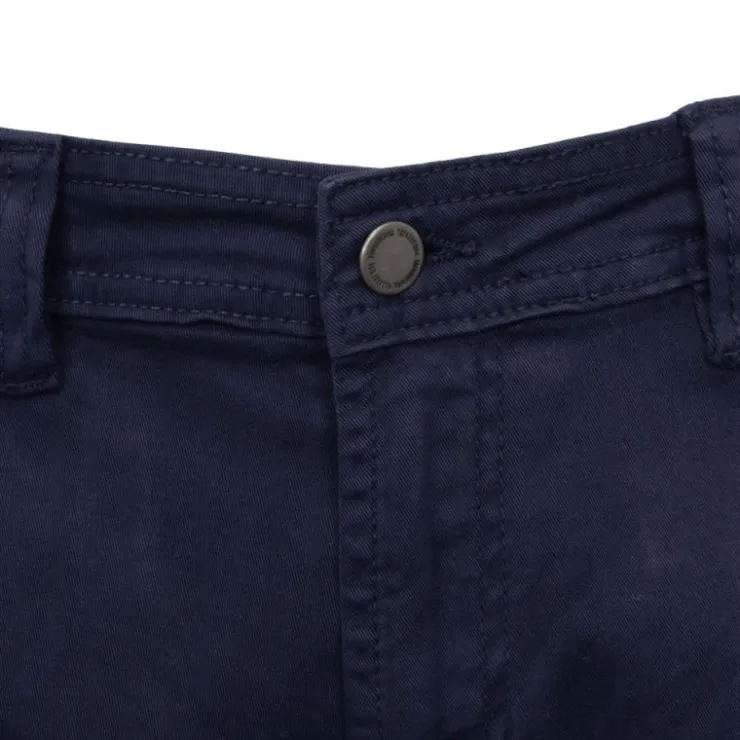 BILL TORNADE Bermuda cargo regular avec poches Homme BLEU FONCE New