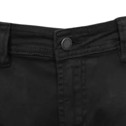 BILL TORNADE Bermuda cargo regular avec poches Homme NOIR Sale