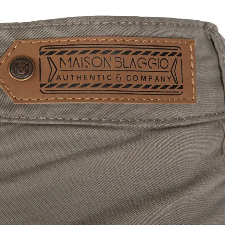 BLAGGIO Bermuda cargo volna Homme KAKI