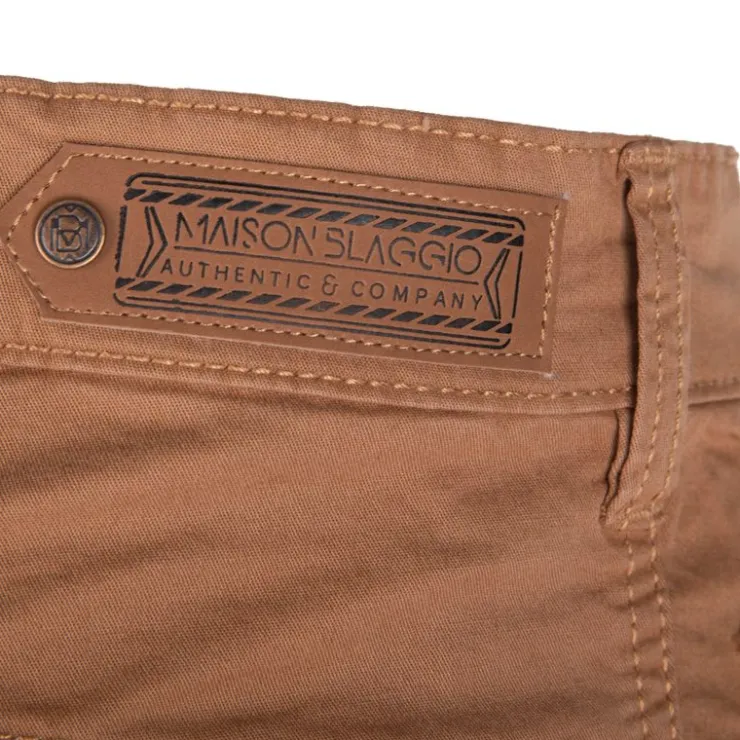 BLAGGIO Bermuda cargo volna Homme MARRON Clearance