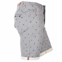 BLAGGIO Bermuda chino imprime valon Homme BLANC Outlet