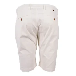 APPARTINENZA Bermuda chino uni Homme BLANC New