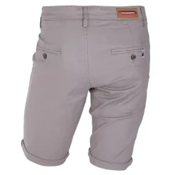 BLAGGIO Bermuda chino uni vico Homme GRIS Online