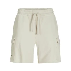JACK & JONES Bermuda coton kane moonbeam avec poches Homme BEIGE Clearance