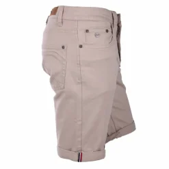 BLAGGIO Bermuda coton stretch 5 poches Valley Homme BEIGE Clearance
