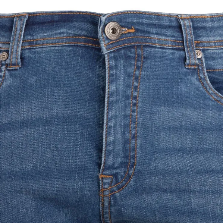 BLAGGIO Bermuda denim vasto délavé Homme BLEU Outlet