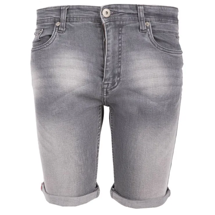 BLAGGIO Bermuda denim vella Homme GRIS Hot
