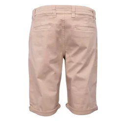 BILL TORNADE Bermuda en coton chino avec revers Homme BEIGE Best