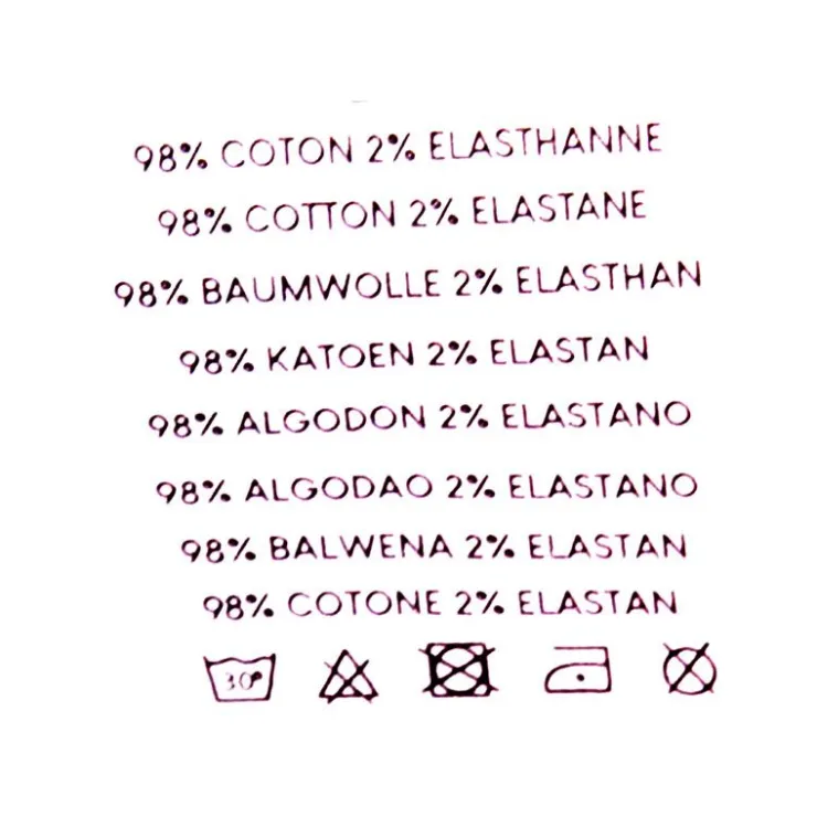 BILL TORNADE Bermuda en coton chino avec revers Homme BLEU FONCE