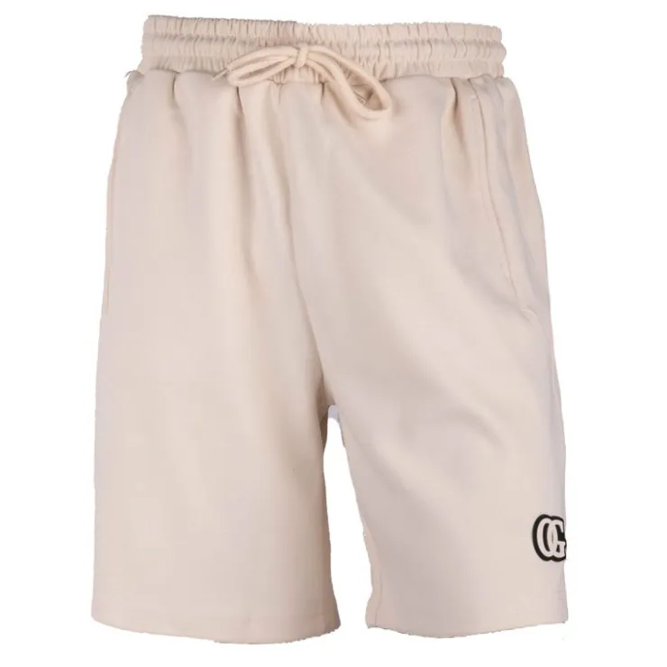 OLIVER GRANT Bermuda en coton jogging asrael Homme BLANC ECRU Sale