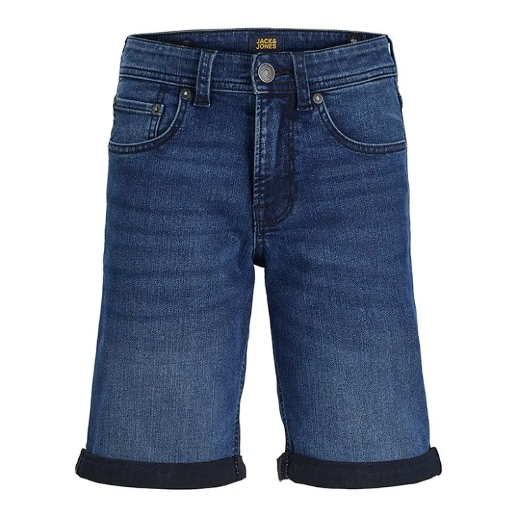 JACK & JONES Bermuda en jean regular délavé Enfant BLEU FONCE Best