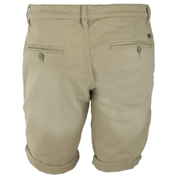 PANAME BROTHERS Bermuda en toile élastiqué Homme KAKI Discount