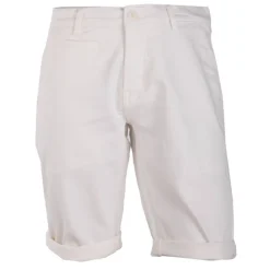 PANAME BROTHERS Bermuda en toile élastiqué Homme BLANC Sale