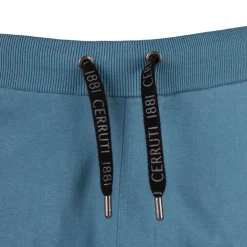 CERRUTI Bermuda etretat cordon de serrage Homme BLEU PETROLE New