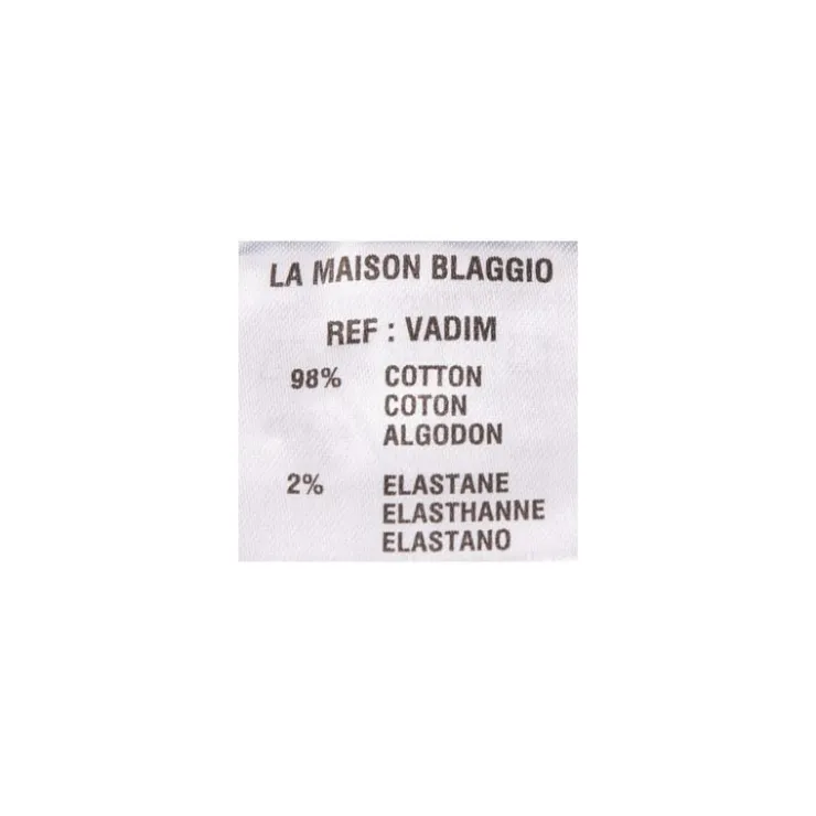 BLAGGIO Bermuda imprimé 98% coton vadim Homme BEIGE Outlet