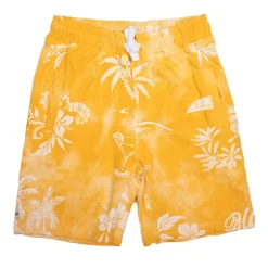 DEELUXE 74 Bermuda imprimé tropical Garçon Enfant JAUNE Sale
