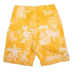 DEELUXE 74 Bermuda imprimé tropical Garçon Enfant JAUNE Sale