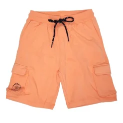 DEELUXE 74 Bermuda jogging corail Garçon Enfant ORANGE CLAIR Clearance