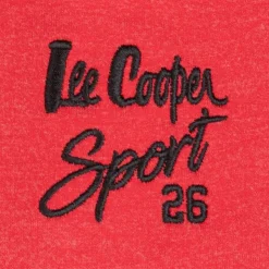LEE COOPER Bermuda jogging logo brodé Homme ROUGE Best