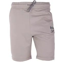 LEE COOPER Bermuda jogging logo brodé Homme GRIS CLAIR
