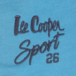 LEE COOPER Bermuda jogging logo brodé Homme TURQUOISE Sale