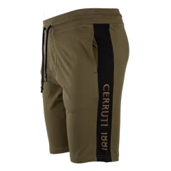 CERRUTI Bermuda malonno avec bande latérale Homme KAKI Sale