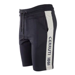 CERRUTI Bermuda malonno avec bande latérale Homme BLEU FONCE Best