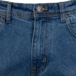 PANAME BROTHERS Bermuda poches jean coton benji Homme BLEU Discount