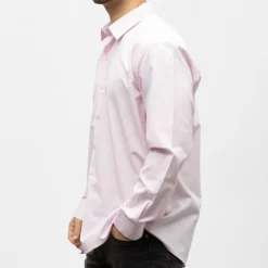 BILL TORNADE Bill00 chemise coton poly rose pÂle - faux-uni Homme ROSE CLAIR Outlet