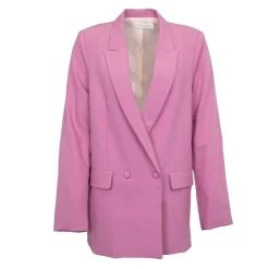 LA PETITE ETOILE Blazer de tailleur Virgy col à revers Femme VIOLET CLAIR New