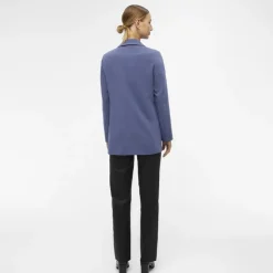 OBJECT Blazer regular avec bouton Femme BLEU