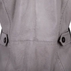 OAKWOOD Blazer veste Yucca smoke en cuir Femme GRIS CLAIR Hot