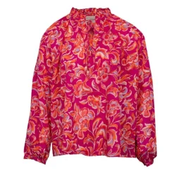 LA PETITE ETOILE Blouse cachemire bellau Femme ROSE New