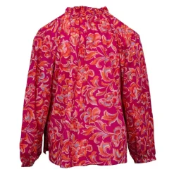 LA PETITE ETOILE Blouse cachemire bellau Femme ROSE New