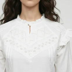 LES TROPEZIENNES PAR M.BELARBI Blouse cuesta Femme BLANC