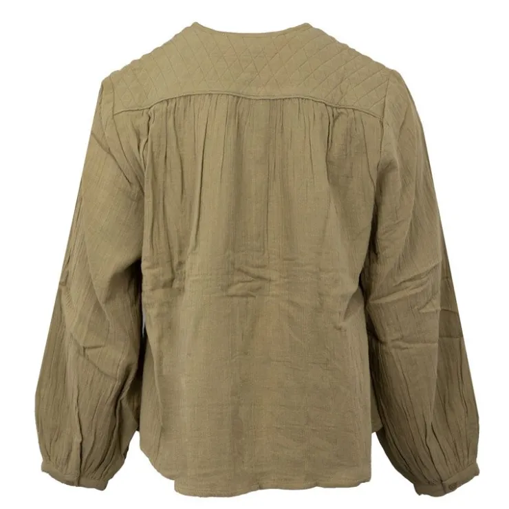 LA PETITE ETOILE Blouse légère Berlia Femme KAKI Outlet