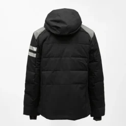 ROSSIGNOL Blouson de ski à capuche avec bandes réfléchissantes Homme NOIR Best