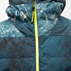 ROSSIGNOL Blouson de ski à motif imprimé avec capuche Homme BLEU FONCE Hot