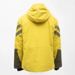 ROSSIGNOL Blouson de ski avec capuche grandes poches avant Homme VERT New