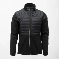 ROSSIGNOL Blouson matelassé col montant softshell col montant avec bandes réfléchissantes Homme NOIR Hot